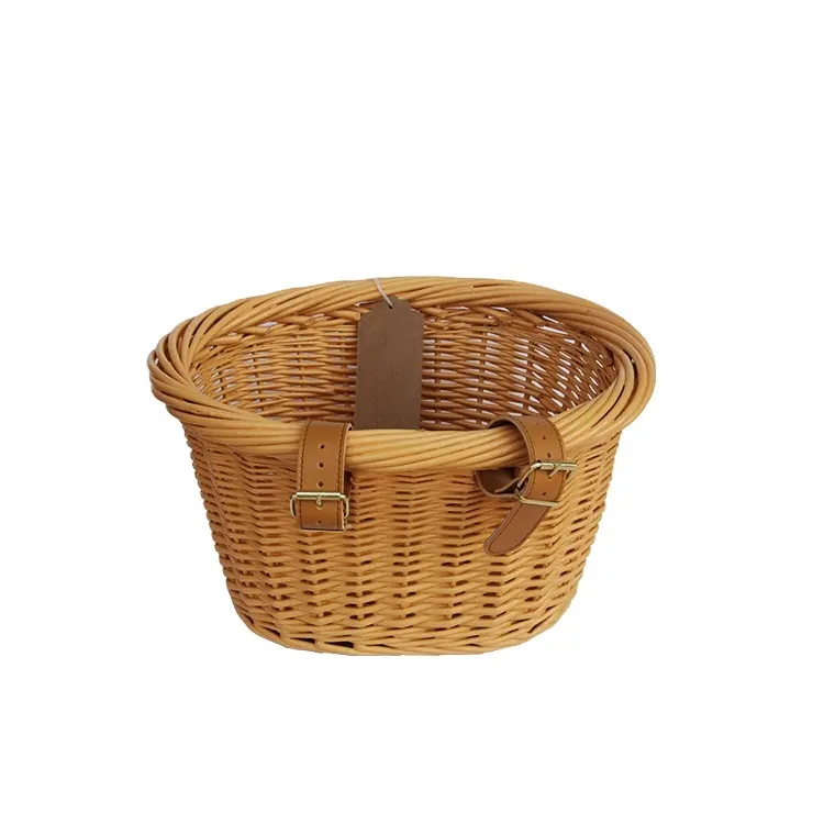 High quality bicycle basket weaving bicycle front basket