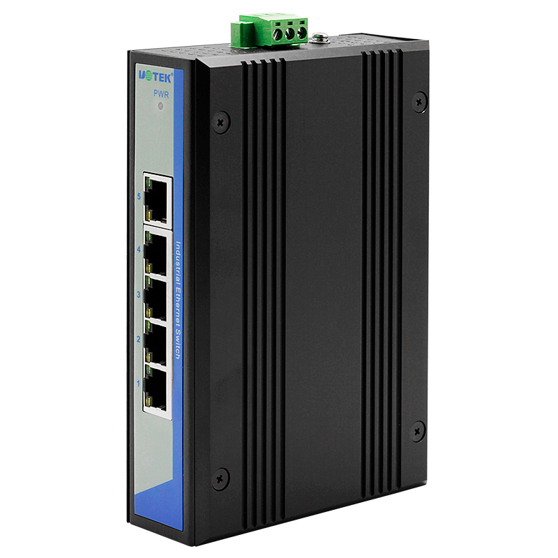 UTEK Промышленный Ethernet 100 м 5 портов Неуправляемый коммутатор