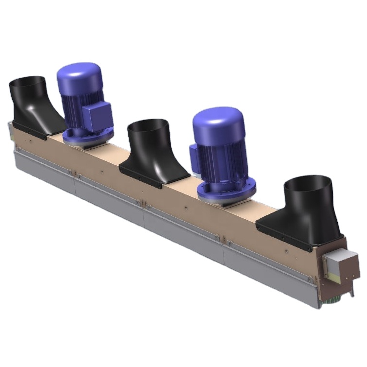 BRUSH-GATE.1300 - Web Cleaner With Disc Brushes - Length 1300mm - Speed Up to 60 m/min - Ionizing System Optional
