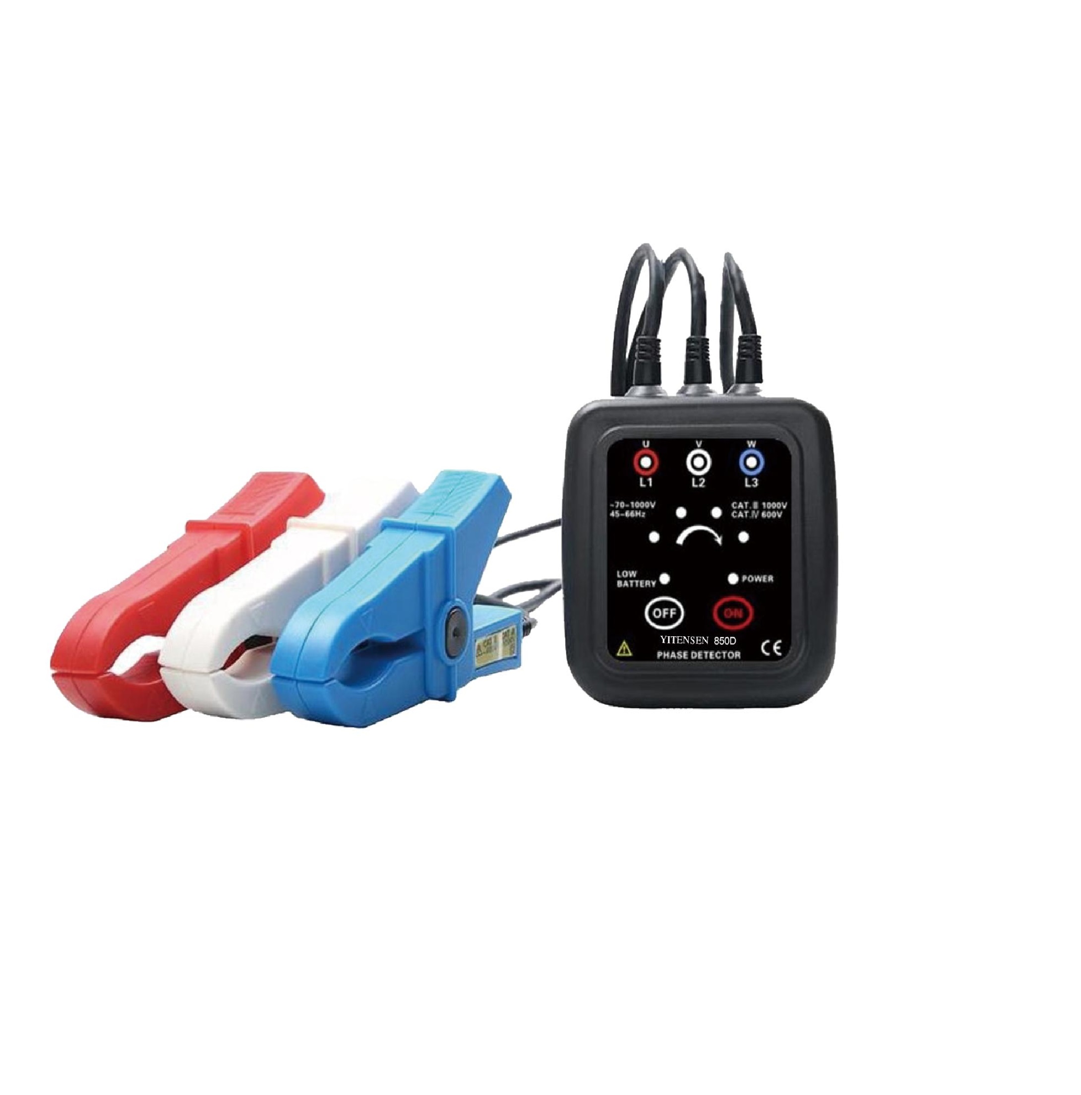 VICTOR 850D Power Inspection Non ContactThree Phase Sequence Tester