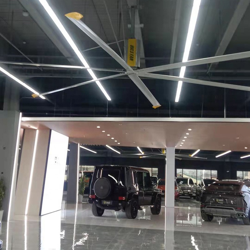 Большие промышленные вентиляторы hvls промышленный вентилятор большой потолочный вентилятор