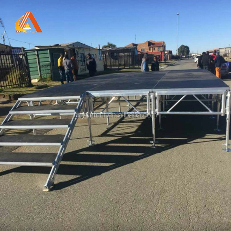 Регулируемая алюминиевая рама Aluminio сценическая платформа для свадебных мероприятий