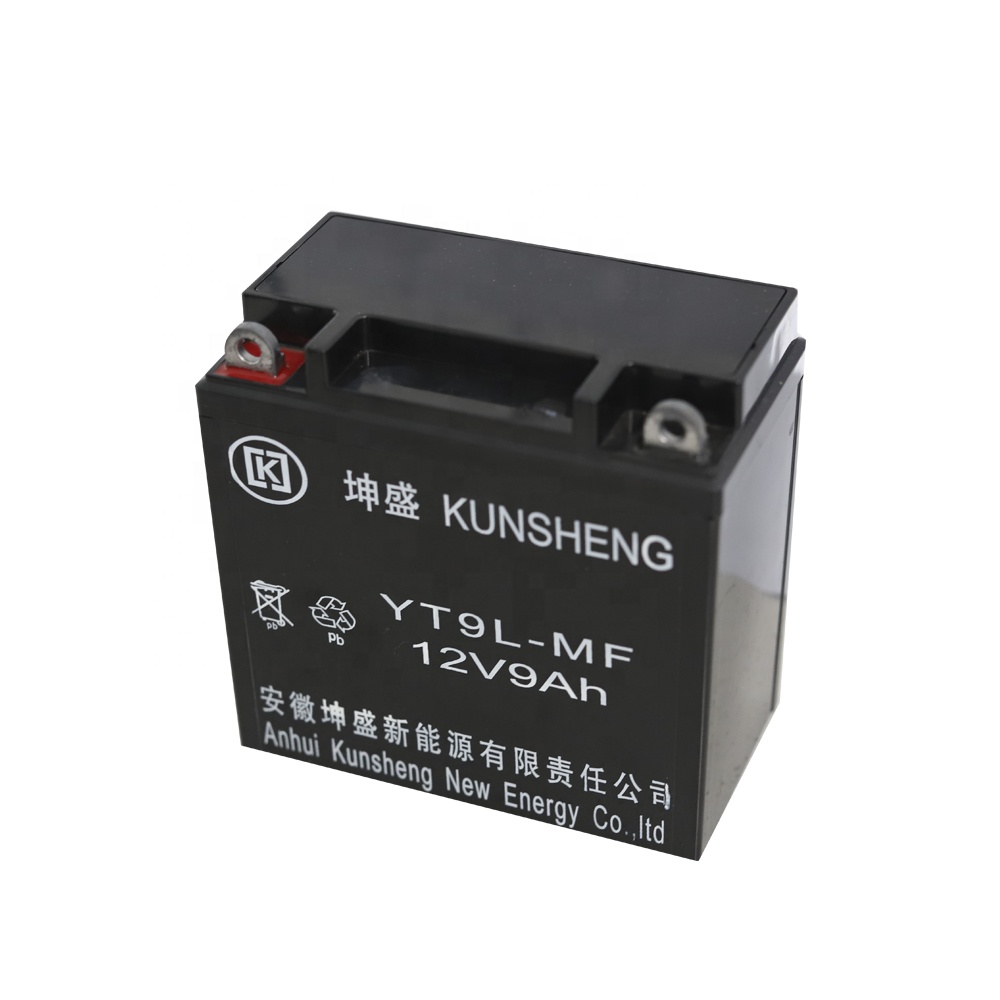 China wholesale Sealed lead acid 12v 9ah motorcycle battery for china best manufacturer