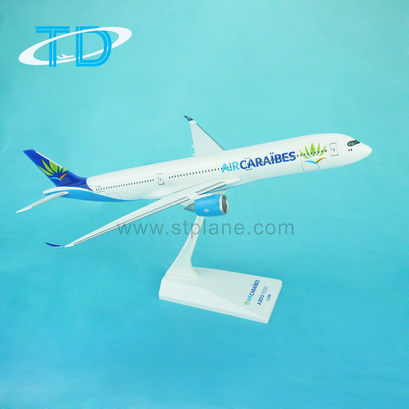 Аэробус aircaraibes A350-1000 масштаба 1:200 37 см миниатюры авиации двухмоторный широкофюзеляжный самолет
