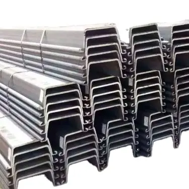 China factory AISI sheet pile u sheet pile cold rolled steel sheet pile