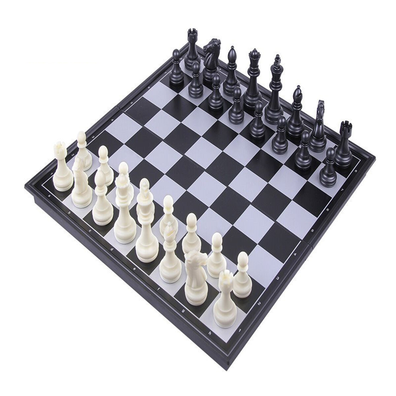 Фирменная магнитная Шахматная настольная игра, настольные игрушки, пластиковые классические развивающие игрушки, набор международных шахматных досок для детей