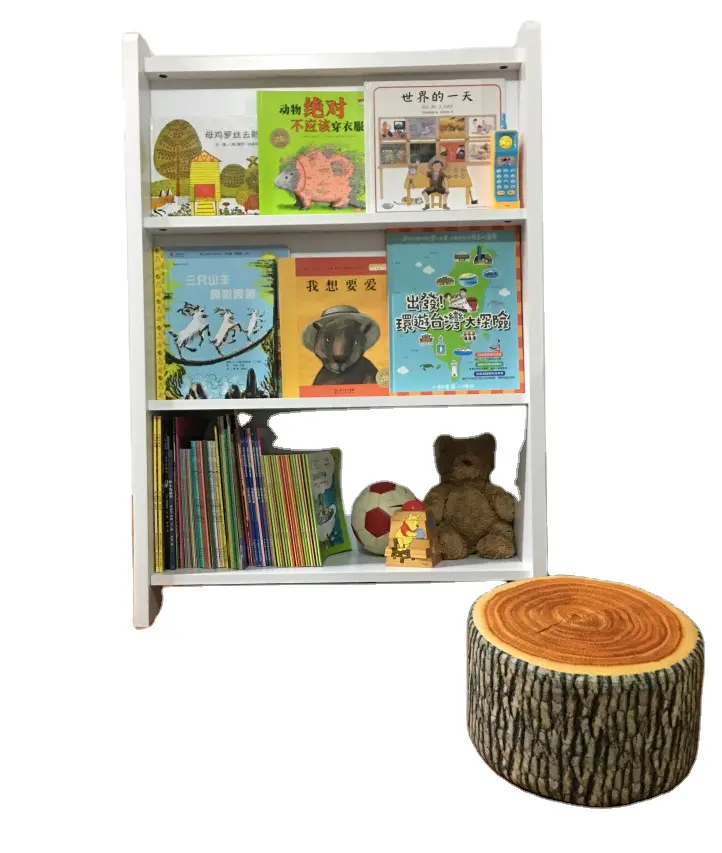 Be in great demand ins style wooden book shelf kids book shelf