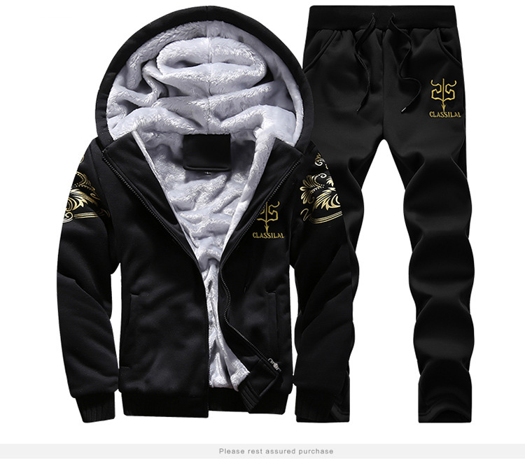 Wholesale Jogging Chandales Survetement Homme Trainingspak Sweat Suites Plus Size Men Activewear Velvet Velour Tracksuit