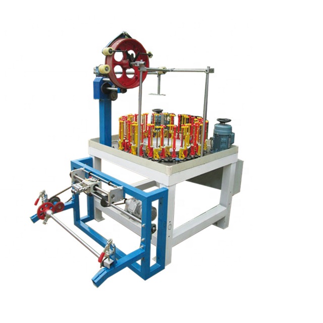 Hot selling pp flat cord braiding machine with competitive price