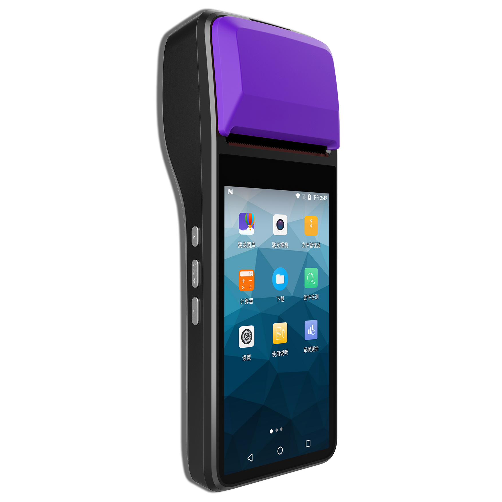 Самый дешевый android 7,0 pos-терминал с 58 мм принтером сканер qr-кода 3G WIFI gps-камера