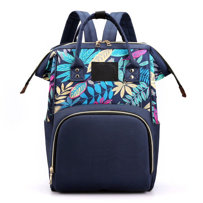 Hot selling mommy diaper bag multifunctional waterproof luxury diaper bag trendy anti-theft backpack custom baby diaper bag