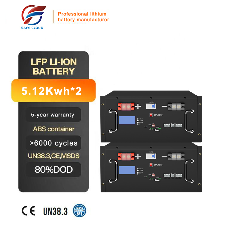 48v 100ah 200ah smart bms 5kwh household 10kwh power station 15kw rechargeable rack batteries 51.2v lifepo4 lithium battery