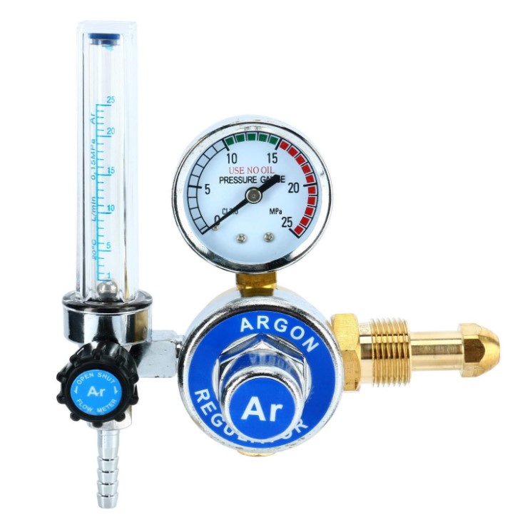 MIG TIG 0-60CFH CGA580 Впускной аргоновый CO2 Расходомер аргоновый регулятор CO2 Регулятор