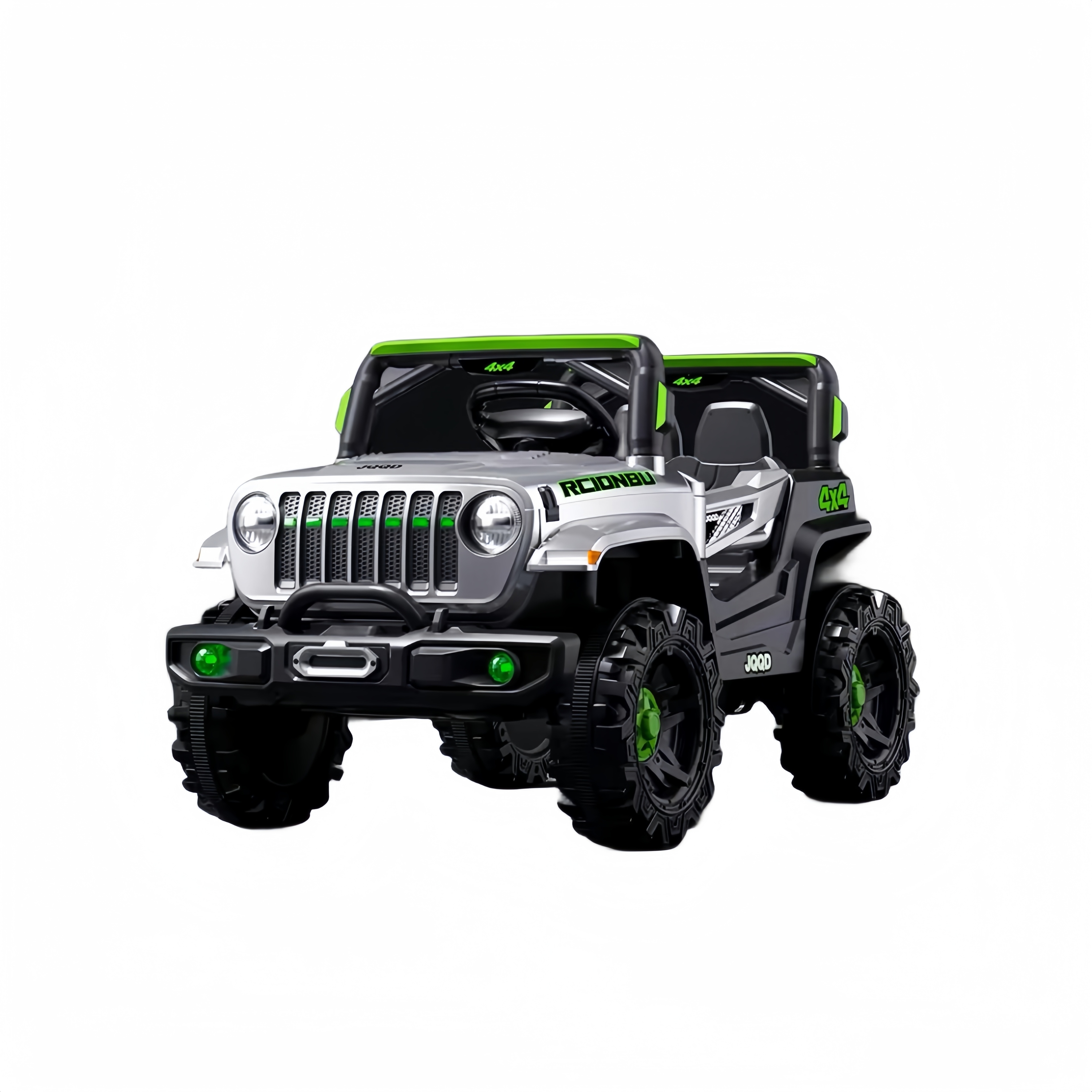 Unisex Children's Electric Car Toy Battery Powered Ride-On Vehicle with Flashing Lights for Outdoor Use for Babies & Toddlers