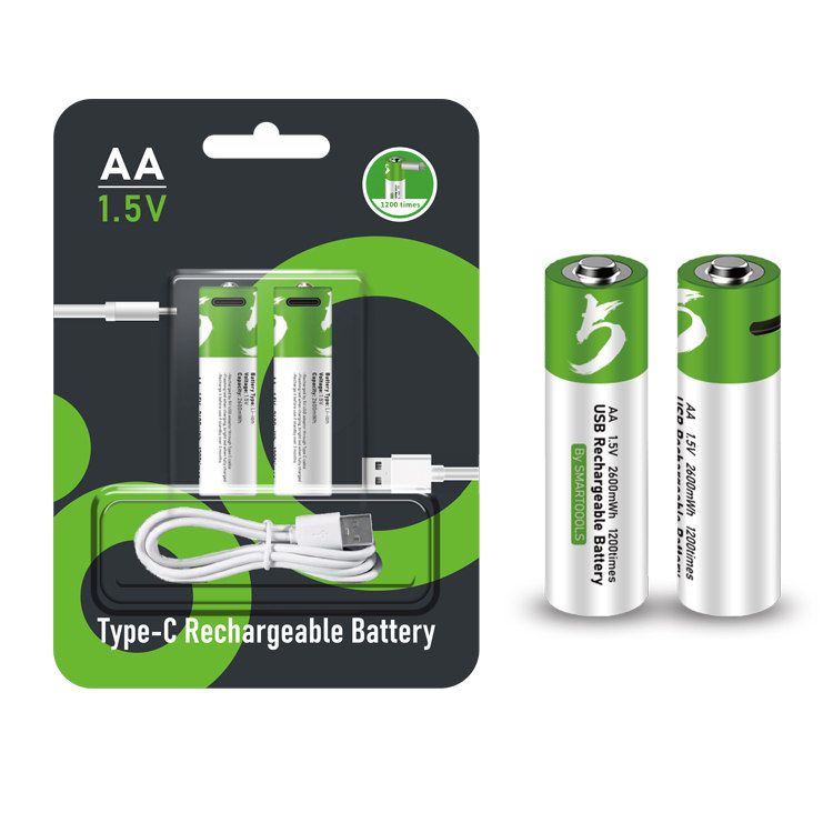 Новые товары на Alibaba, миниатюрная аккумуляторная батарея USB, 450 мАч, 1,5 в, батарейки AAA, литий-ионные батареи