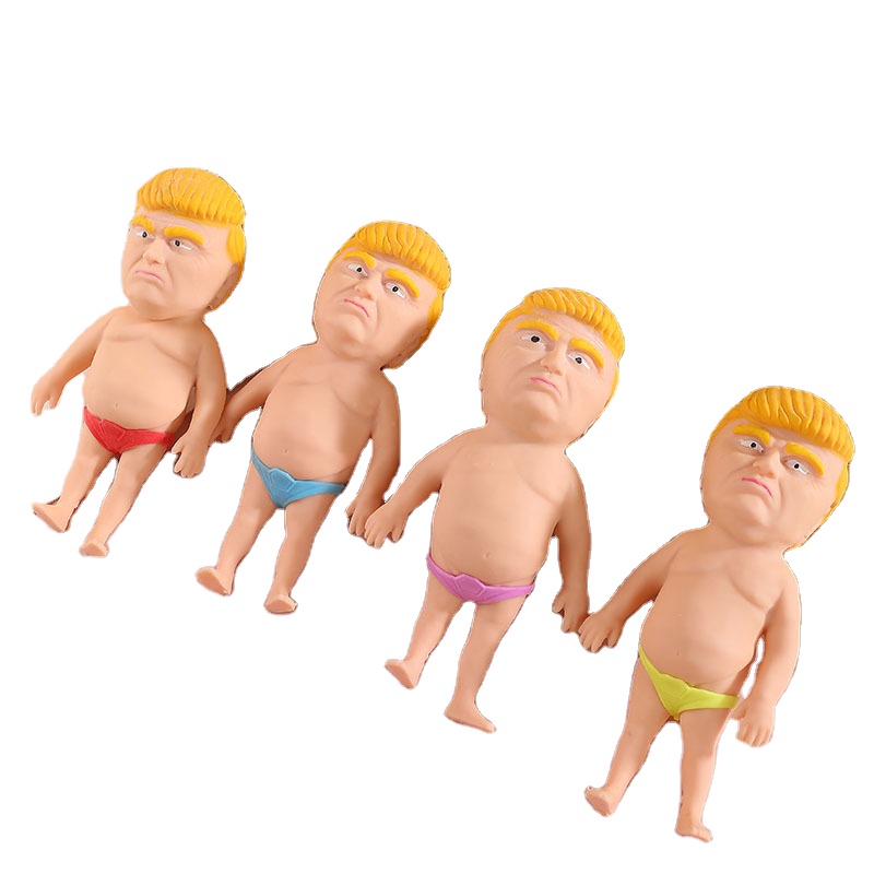 Syh509 Funny Cute Doll TPR Stress Relief Toys Squeeze Deformation Resilience Stretch Doll Toys