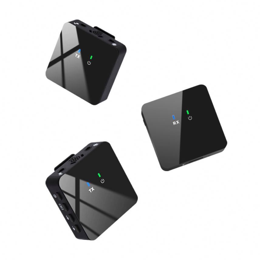 Hollyland LARK 150 Duo 2,4G Гц 2-местная Беспроводная микрофонная система петличный микрофон с 2 TX и 1 RX