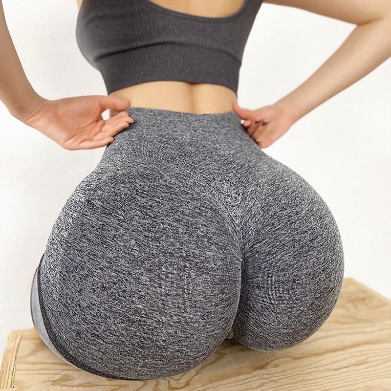 Summer Seamless Shaper Scrunch Butt High Waist Casual Running Sports Gym Yoga Women shorts