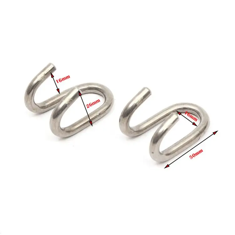 16mm Stainless steel wire cross connector for combination rope climbing net playground