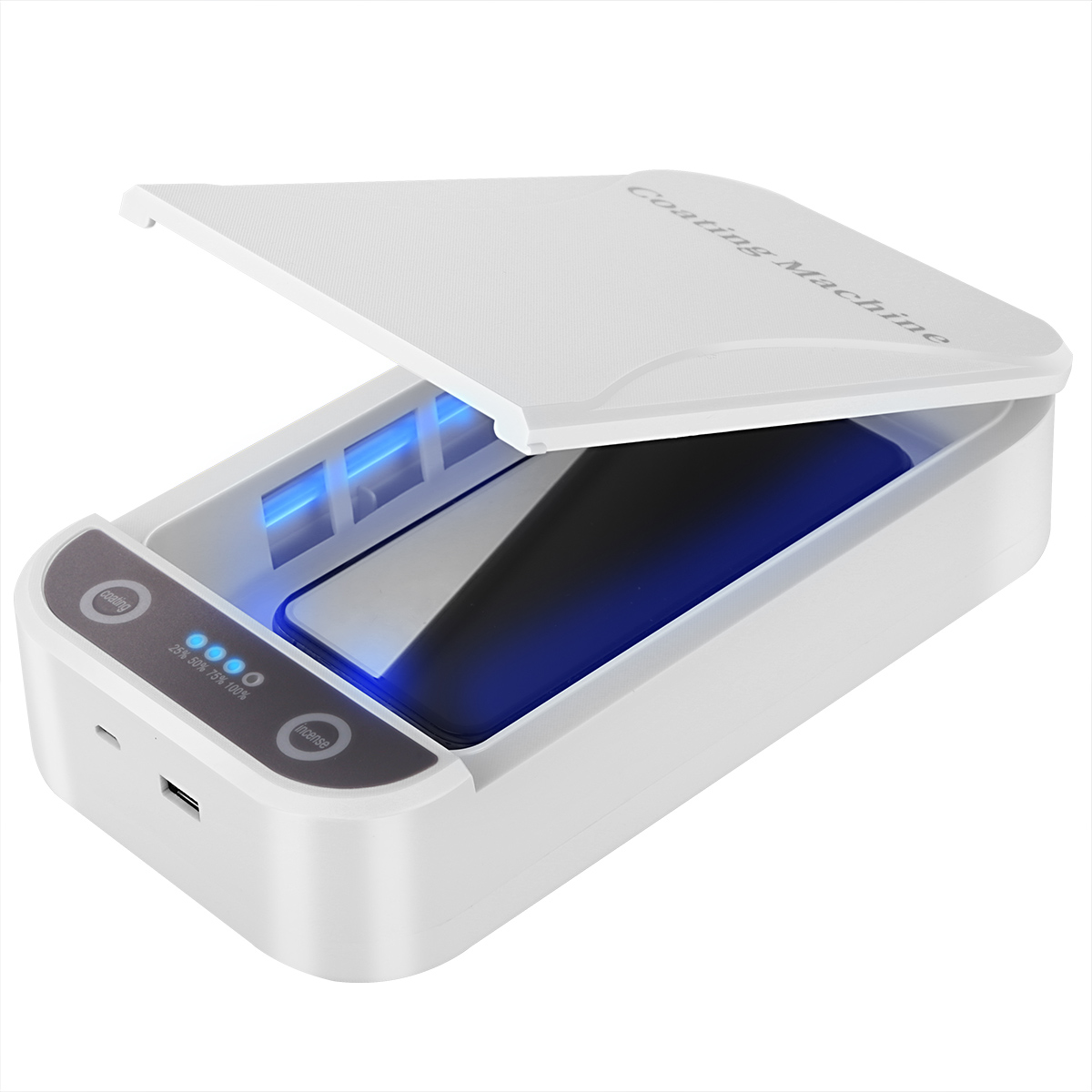 5V USB портативный двойной стерилизатор ультрафиолетового света коробка ювелирных изделий телефоны чистящее средство личной дезинфицирующее средство для дезинфекции чехол для дома