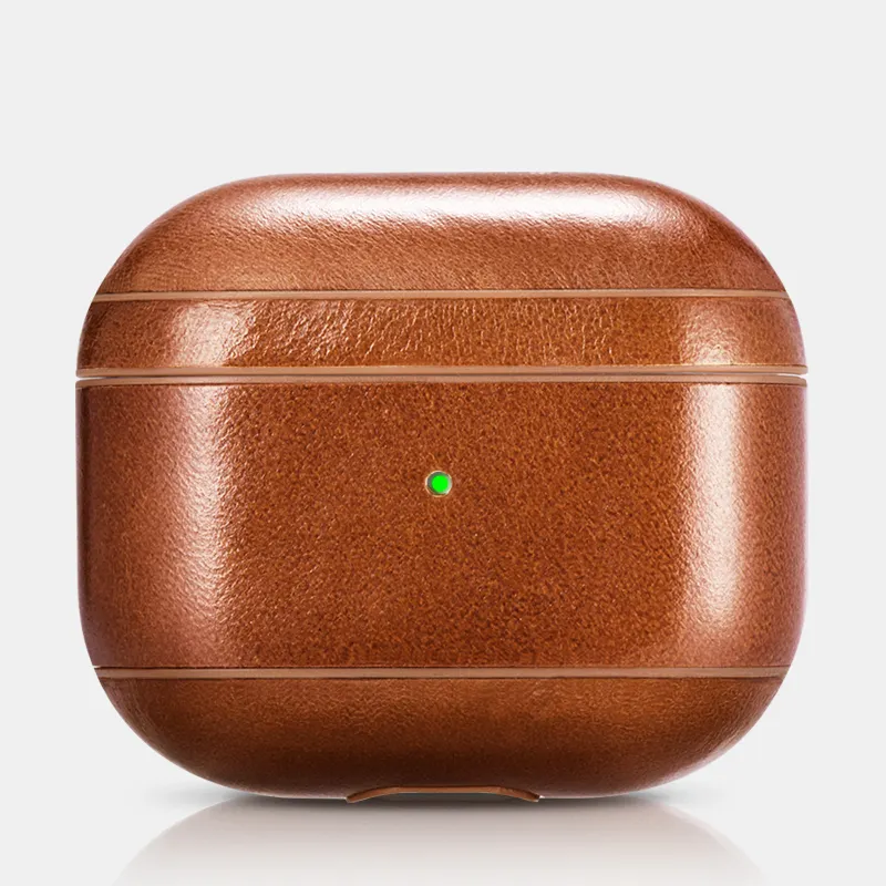 Luxury Latest case for Airpods 3  cover Vintage leather case for Airpod 3 cover