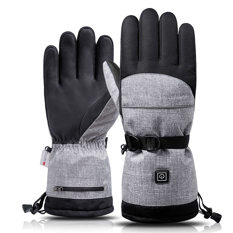 Electric Heated Winter Gloves Screen Touchable Ski Gloves Motorcycle gloves