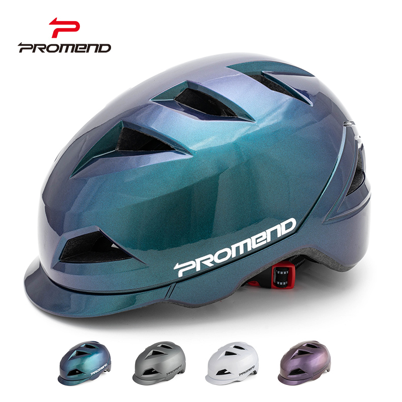 2020 PROMEND BICYCLE HELMET INTEGRALLY IN-MOLDED SMART BICYCLE ADJUSTABLE EBIKE HELMET EPS OUTDOOR PROTECTION HELMETS