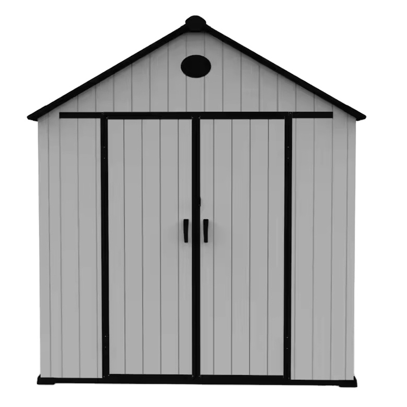 New Model Anti Uv Resin Plastic Garden Shed Custom Outdoor Storage Shed High Quality Metal Sheds