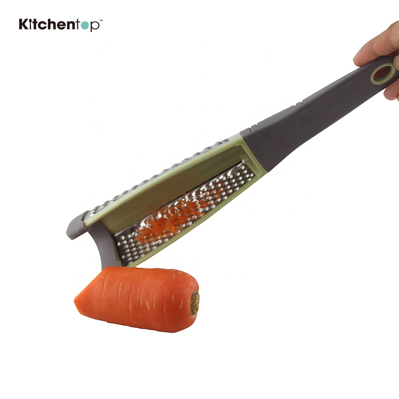 2 in 1 Home gadgets plastic and soft touch handle Kitchen grater