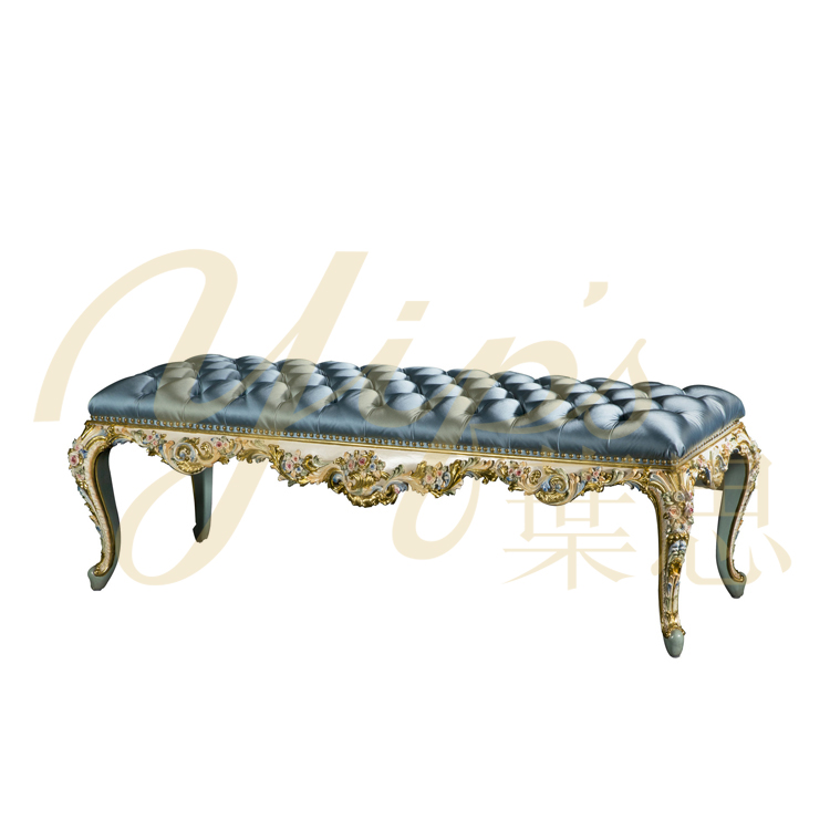 Yips LD-1406-1209 французская Роза серии ручная роспись с рисунком розы набор мебели для спальни мебель классическая скамья