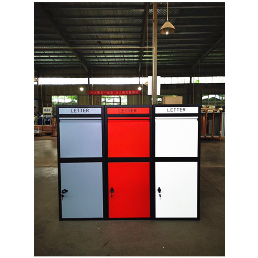 Factory customize parcel drop box for mail and parcel outdoor delivery