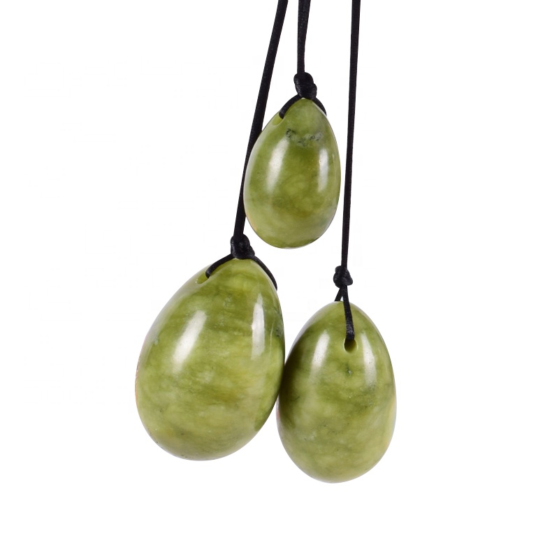 Natural jade egg yoni egg nephrite jade healing balls eggs of jade for women