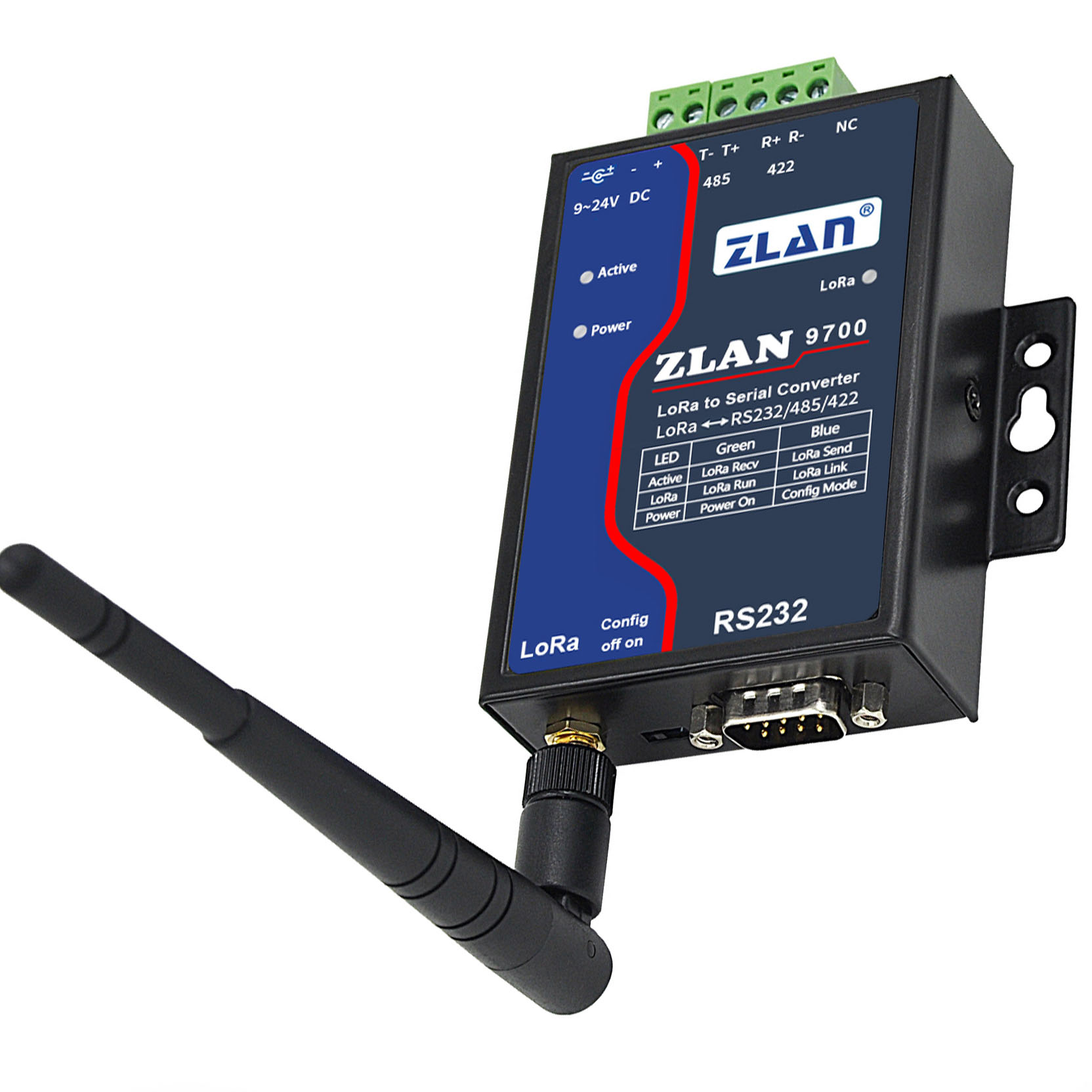 Industrial IoT solution high speed serial to LORA converter