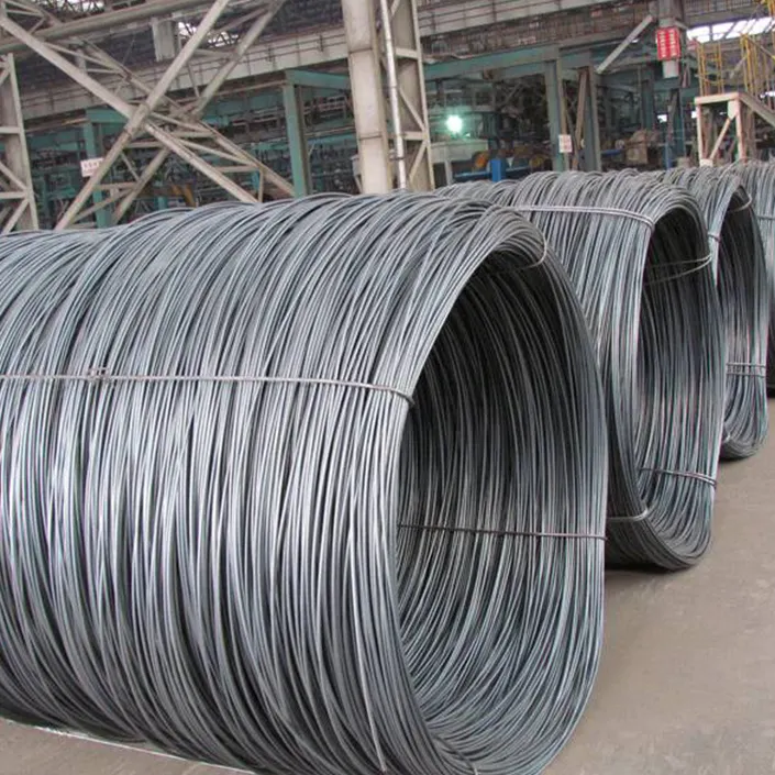 Ready Stock 5.5mm Ms Steel Wire Rod/raw Material Of Wire Nail