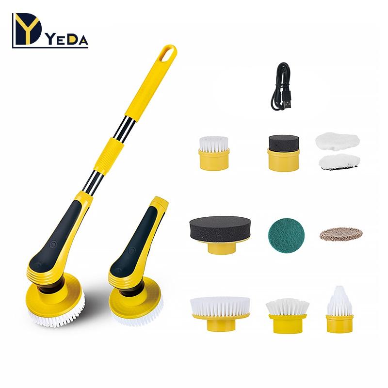 Home appliance cleaning products electronic cleaning brush 5 in 1 latest kitchen accessories