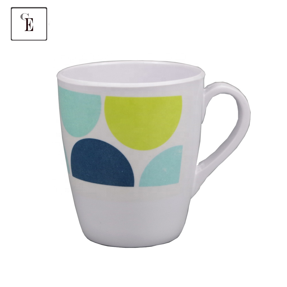 Plastic Drinkware Printing Melamine Mug High Quality Tea Cup Plastic Melamine Cup
