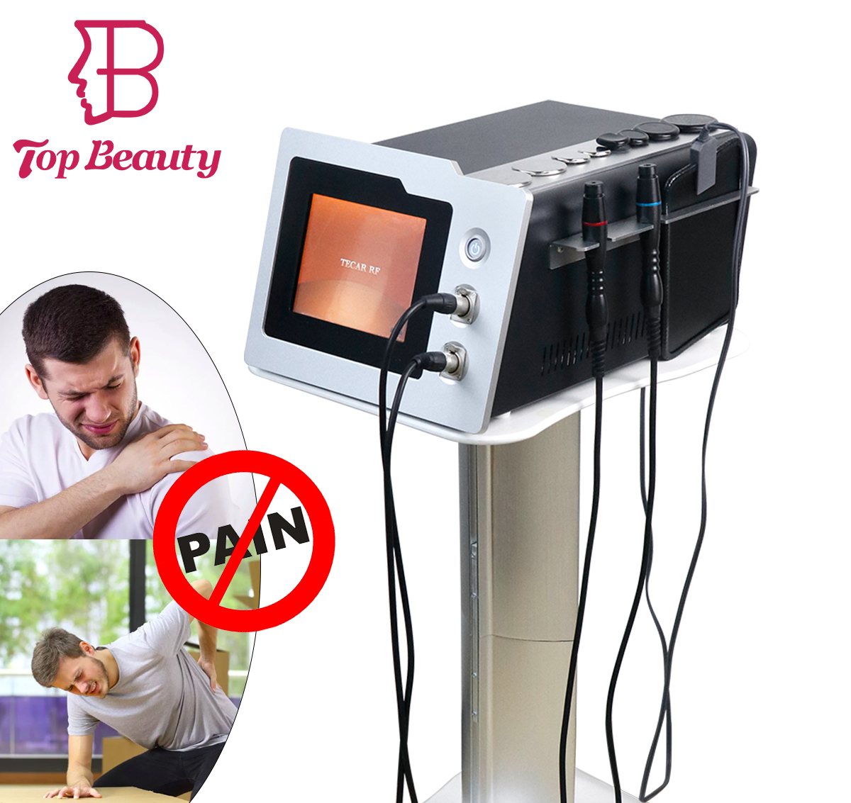 Портативный монополярный аппарат Cet ret rf diathermy/физиотерапевтический аппарат для похудения, косметический инструмент на продажу