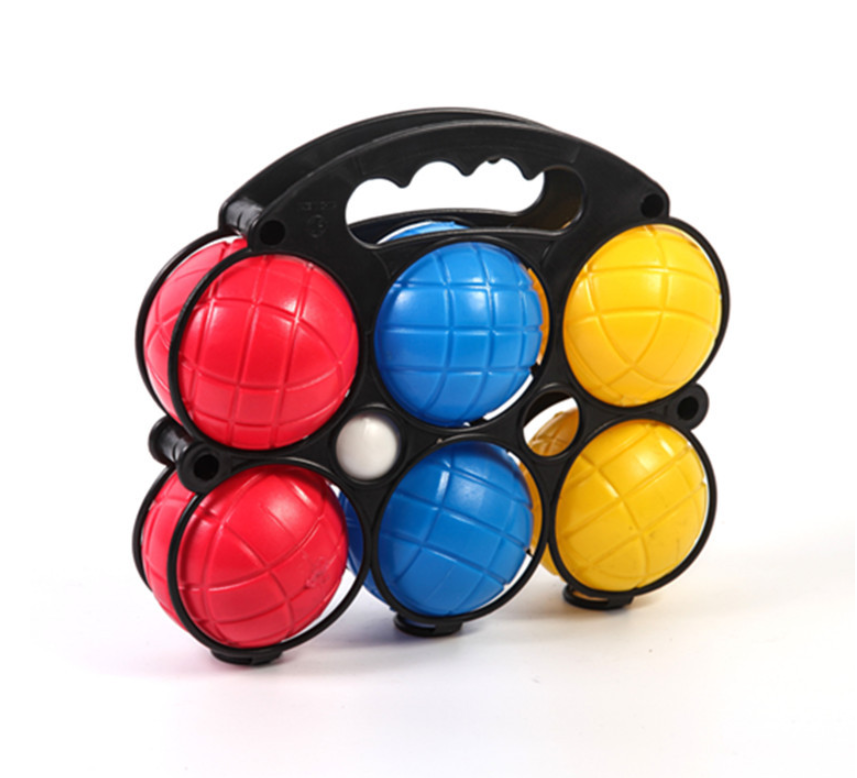 6 шт. пластиковый шар Bocce с чехлом для переноски для игры на открытом воздухе для детей и взрослых игрушки Водный Шар играть на траве