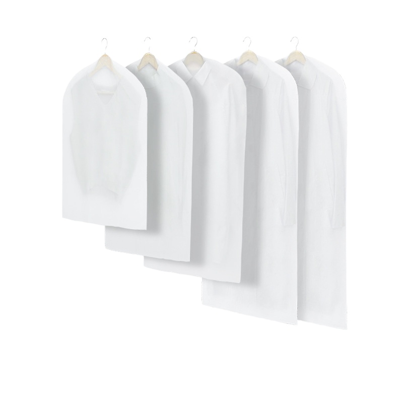 Hot Sale High Quality Plastic Clear Suit Cover Garment Packaging Bags With Zipper