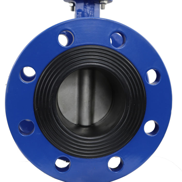 Bundor PN16 пластичное чугунное DN50-200 EPDM сиденья двойной фланцевый Дроссельный клапан цена по прейскуранту завода-изготовителя