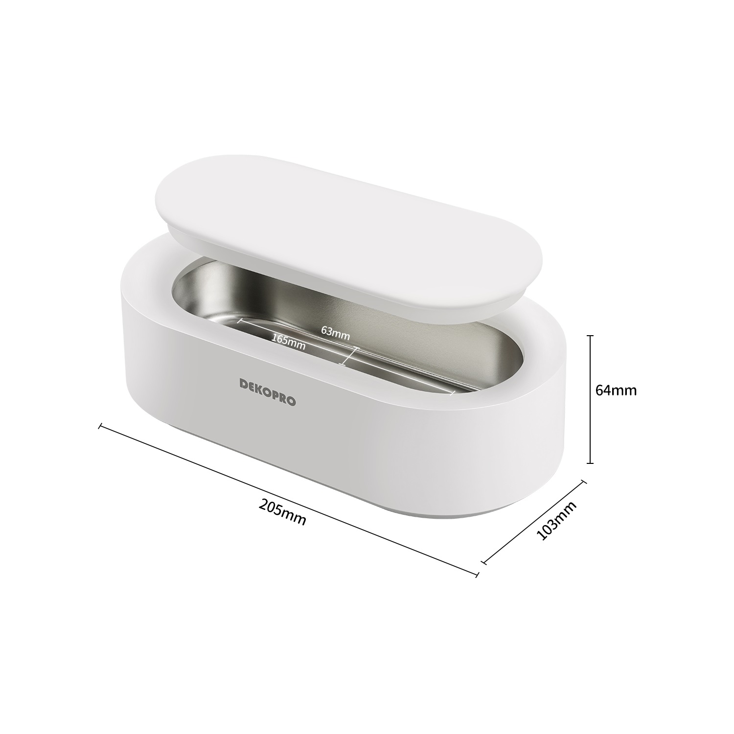Portable mini glasses ultra sonic washer digital watch jewelry ultrasonic cleaner