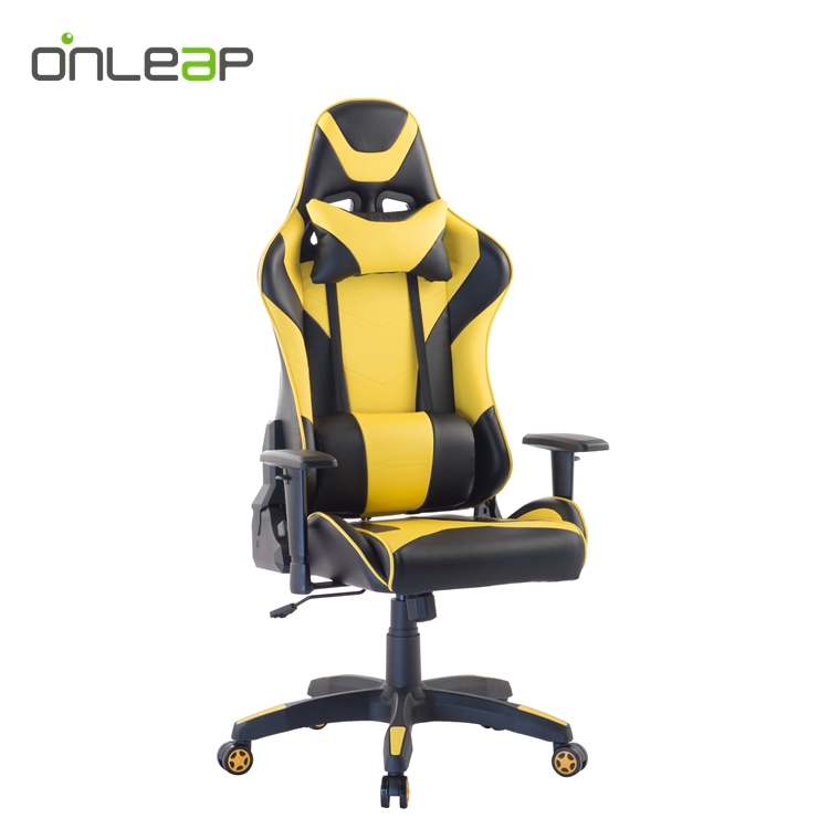 ONLEAP DJ018 Yellow Rwspawn Office Gaming Chair