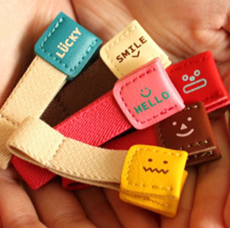 Convenient and practical OPP packaging and sorting articles leather cloth winding device