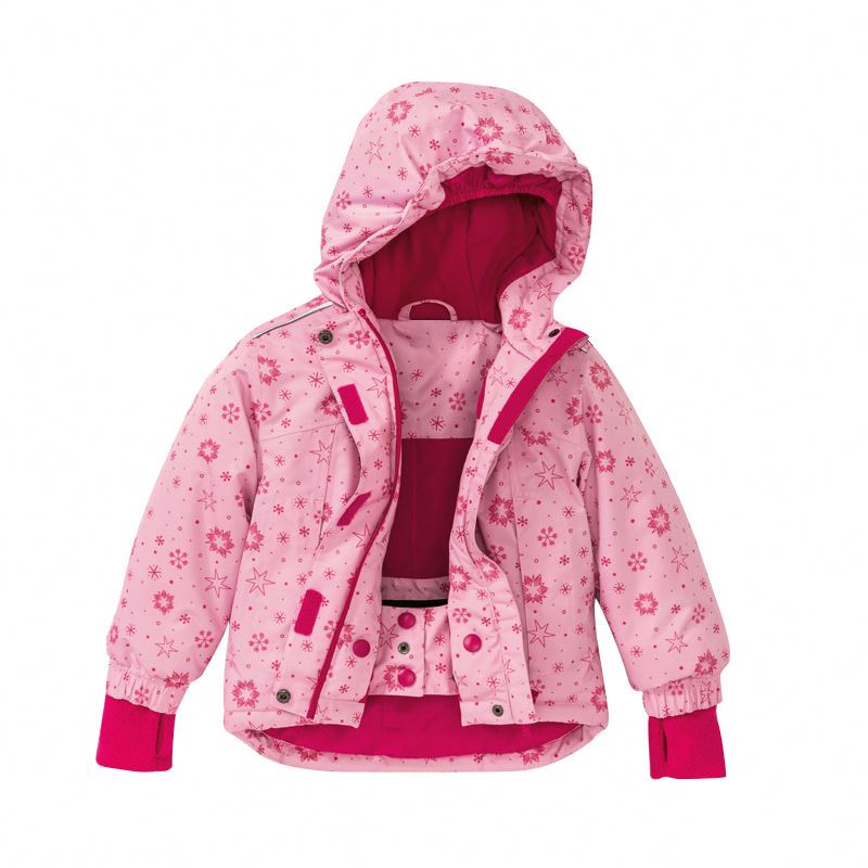 Winter thick warm Kids Ski Coat custom logo waterproof outdoor Ski Jacket for children