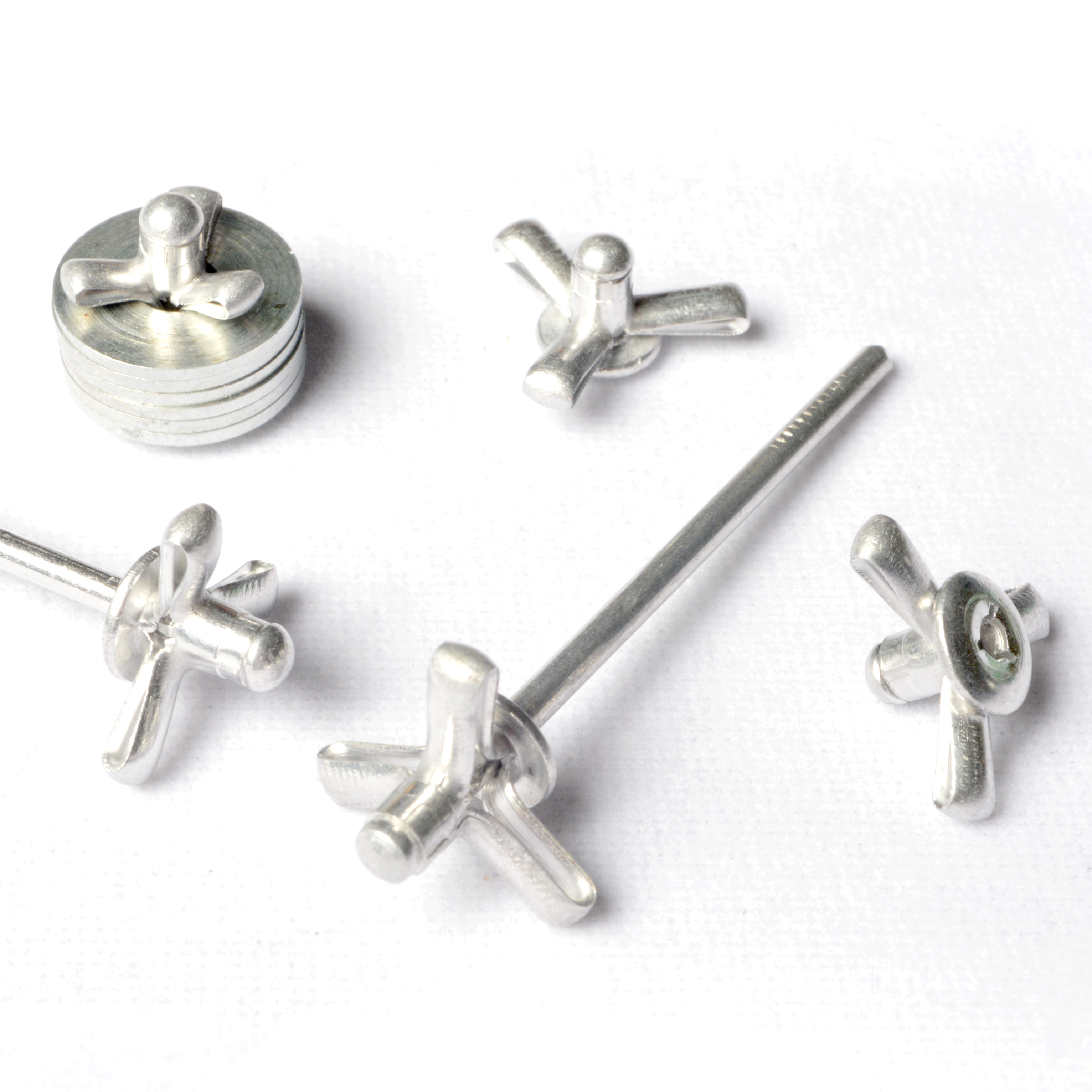 Tri-Fold Exploding Blind Rivets Black Color Aluminum Blind Rivet Nut Tool Low Price