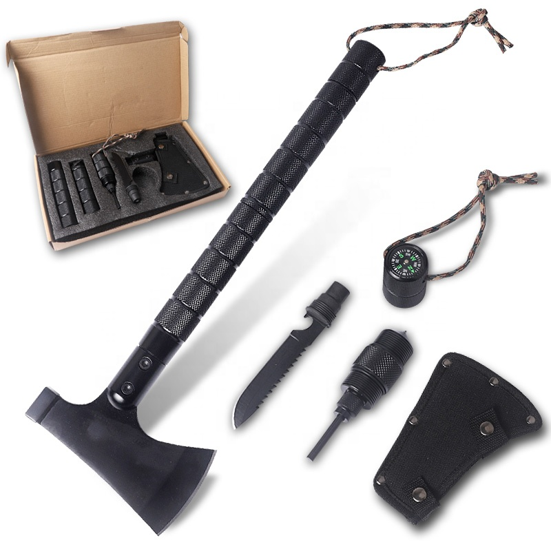 outdoor multi functional camping hammer axe