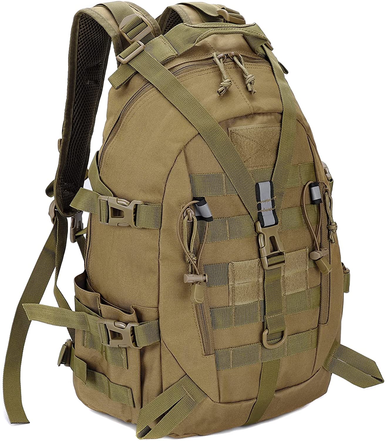 Военный Рюкзак Sandro, военный Сверхмощный Тактический Рюкзак Molle, подходит для пеших прогулок, кемпинга, рыбалки, охоты