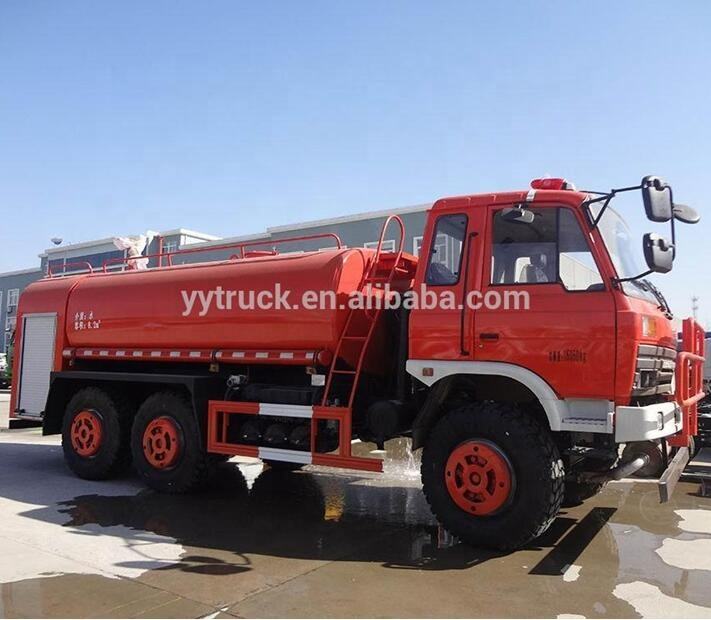 Dongfeng 6*6 дешевый dongfeng новый резервуар для воды пожарный грузовик