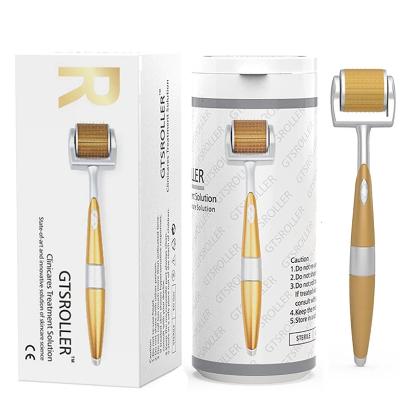 Derma титана микро иглы система Профессиональный микро иглы дермы ролик для ухода за кожей лица