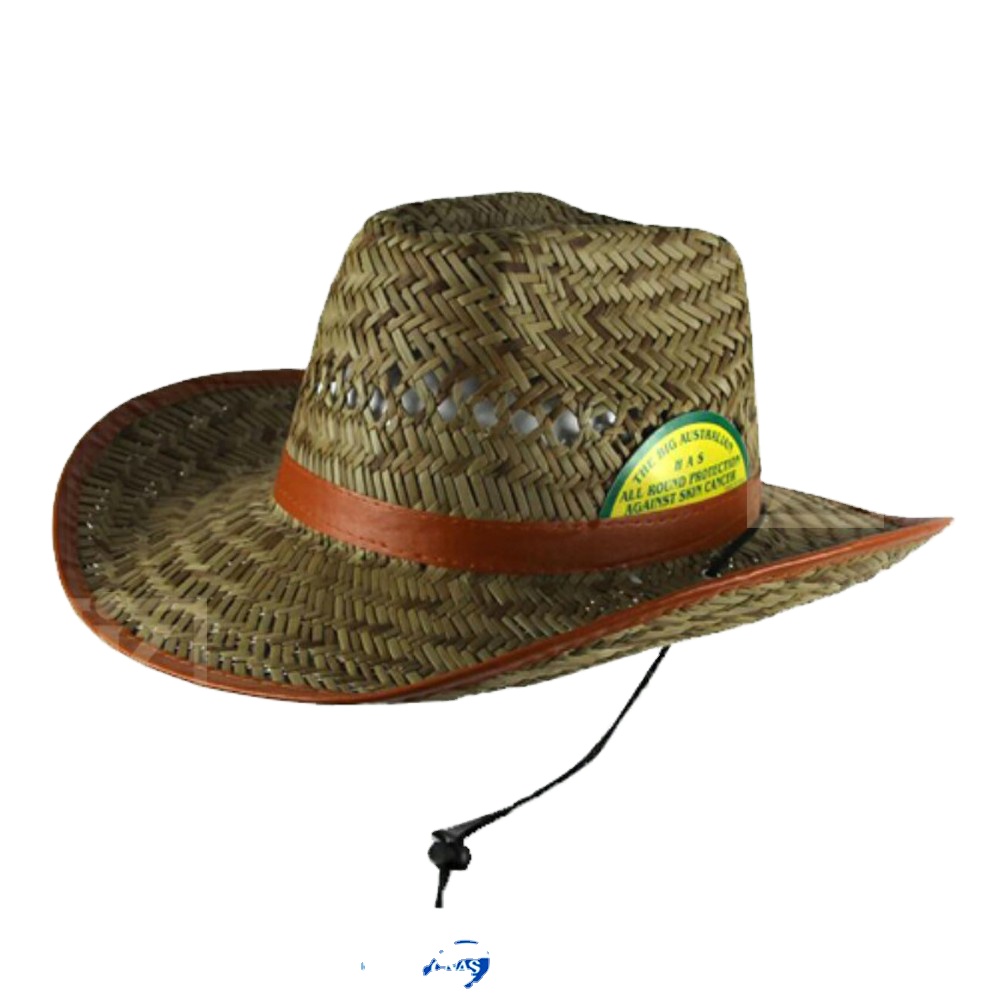 JAKIJAYI custom natural grass hand made men straw us cowboy hat